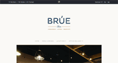 Desktop Screenshot of bruebar.com