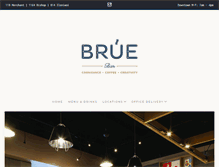 Tablet Screenshot of bruebar.com